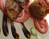 Foto del paso 7 de la receta: Carre de cerdo + arroz integral media primavera