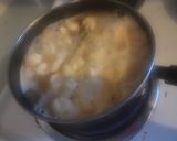 A picture of step 1 of Country Ham Dumpling Soup.