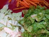 Tumis selada warna warni