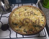 Foto del paso 5 de la receta: Tarta de zapallitos con harina integral