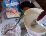 Pas rețetă Pandișpan sărat cu mozarella și făină integrală 1 fotografie