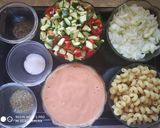 मैक्रोनी ब्रेड कप (Macaroni Bread cup recipe in hindi) रेसिपी चरण 1 फोटो