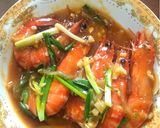 Foto langkah ke 7 dari resep Udang windu asam manis.