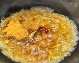 A picture of step 10 of Chole bhature.
