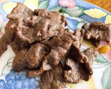 Hình bước làm 4 của món Cơm Chiên Bò, Táo và Cà Rốt