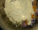 A picture of step 1 of Onion fritters.
