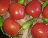 A picture of step 3 of Chicken charsi karahi (very easy and tasty).