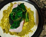 Foto del paso 2 de la receta: Tortillas de trigo con acelgas y pesto