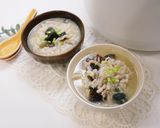 免顧火「皮蛋瘦肉粥」電子鍋煮出綿密口感。的食譜步驟9照片