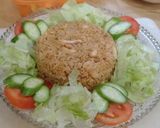 Foto langkah ke 4 dari resep Nasi goreng ayam.