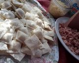 Foto del paso 5 de la receta: Crema con Jamón para ravioles de atún