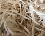 Hình bước làm 1 của món Chả nấm rau củ