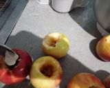 Foto del paso 1 de la receta: Manzanas merengadas con queso CasanCrem