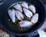 Foto del paso 12 de la receta: Chipirones rellenos a la plancha con toque de limón encurtido