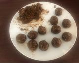 A picture of step 4 of Bittersweet Prune Rum Balls.