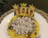 A picture of step 7 of Masala rava dhokla cake.