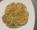 Foto del paso 2 de la receta: Tortilla saludable con pimiento y espinaca