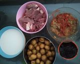 Foto langkah ke 1 dari resep Rendang daging sapi.