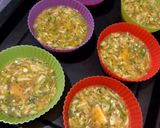 Foto del paso 2 de la receta: Budincitos de zapallito verde con corazón de queso