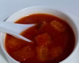 A picture of step 4 of Tomato soup.