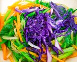A picture of step 4 of Stir-Fried Beef Pho Noodles.