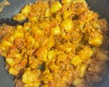 A picture of step 3 of Aloo Palak Sabji.