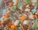 Foto del paso 3 de la receta: Vegetales con arroz light