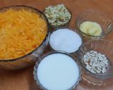 A picture of step 1 of Kaddu Ka Halwa(Pumpkin).
