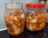 Hình bước làm 6 của món Kimchi cải thảo bằng cơm nguội