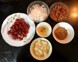 Hình bước làm 6 của món Xôi sắn