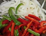 A picture of step 1 of Sautéed Chicken Breast with Vegetables.