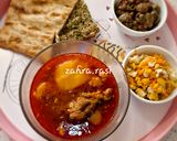 عکس مرحله 2 از دستور آبگوشت جان جان