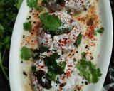 A picture of step 13 of Soya Chunks Dahi Vada.