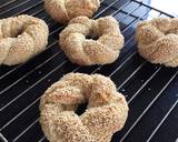 Simit - Turkish Pretgel langkah memasak 6 foto