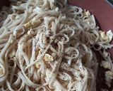 Foto langkah ke 5 dari resep Mi Goreng Keju ala ala Spaghetti.