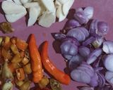 Foto langkah ke 1 dari resep Oseng Teri Daun Pepaya.