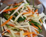 A picture of step 2 of Sambharo.