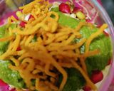 A picture of step 4 of Sophisticated 7 tier chaat!.