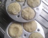 A picture of step 4 of Rava idli.