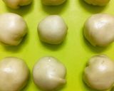 A picture of step 13 of Kachori #deepfriedsnack.