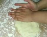 A picture of step 6 of Homemade coconut biscuits bakery style.