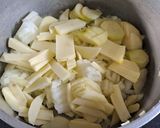Foto del paso 1 de la receta: Tortilla de repollo con jamón al horno