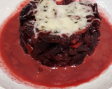 Foto del paso 4 de la receta: Delicias de remolacha con jamón, queso y polvo de manzanilla