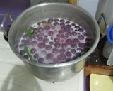 Foto langkah ke 6 dari resep Kolak Ubi Ungu Syantik🍵 (Biji Salak Ungu).