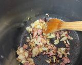 Une image de l'étape 2 de Petits légumes aux lardons.