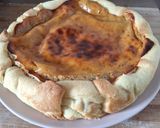 Une image de l'étape 3 de Tarte fromage blanc marron.