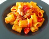Foto del passaggio 8 della ricetta Mezzi rigatoni alla zozzona