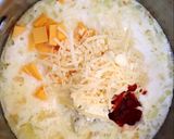 รูปขั้นตอนการทำที่ 3 ของ Rigatoni King Crab With Boston Sauce พาสต้า ปูอลาสก้า กับ บอสตันซอส