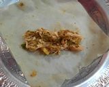 A picture of step 4 of Chicken Pizza pocket.