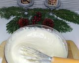 Une image de l'étape 6 de Recette bûche de Noël chocolat et noisette.